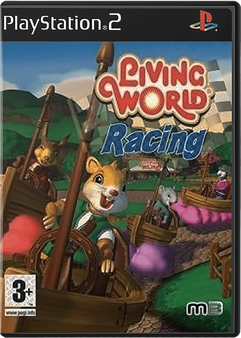 Living World Racing box art for Playstation 2